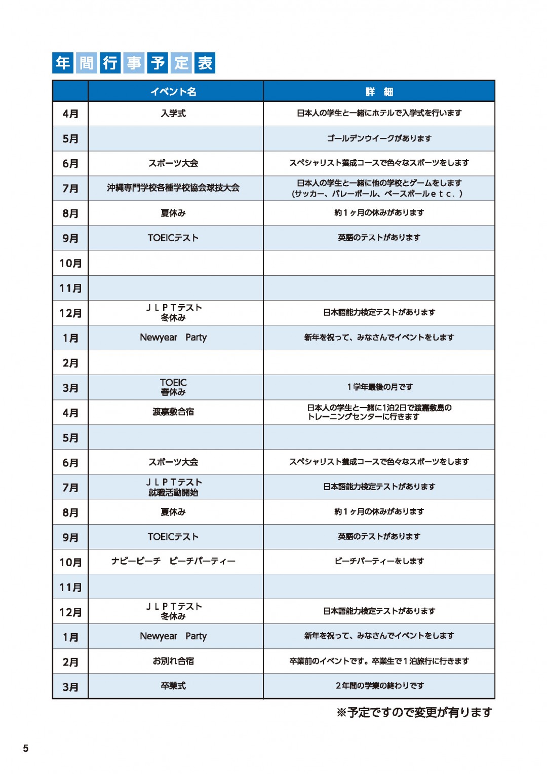 日本語ビジネスコース Siba尚学院国際ビジネスアカデミー 沖縄県那覇市の専門学校 公務員 国際ビジネス 幼児教育 海外留学 オペア